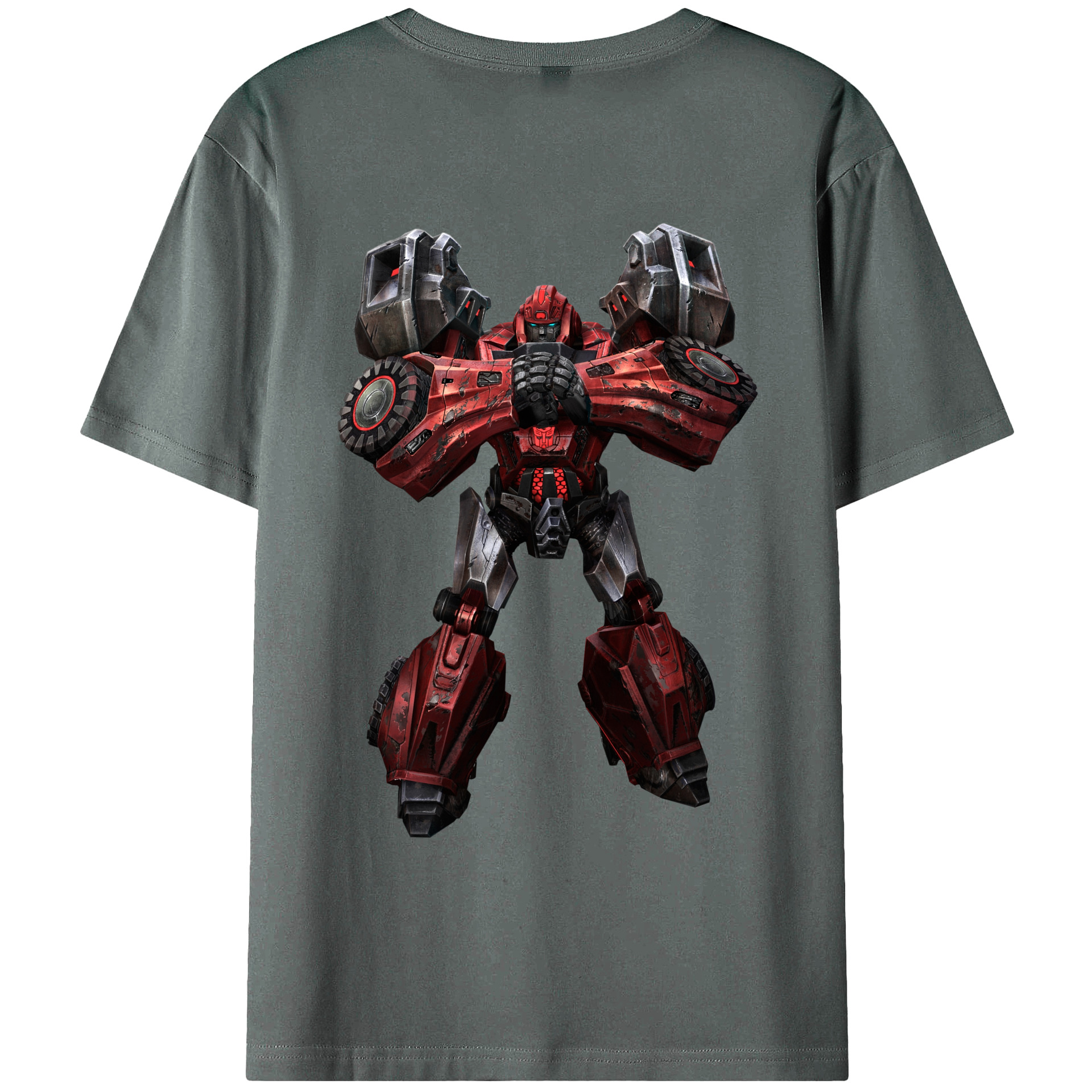 （画像用）  綿100％ メンズ半袖Tシャツ（バックプリント） 通気性